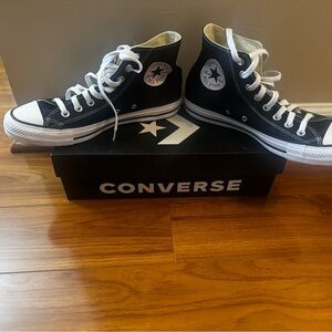 Converse Black High-Top Sneakers